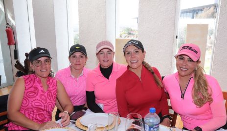  Bibi Alatorre, Celia Cruz, Silvia Garza, Vero Robledo y Yolis Robledo.