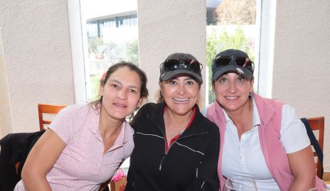  Maricela Pérez, Paty Lara y Blanca González.
