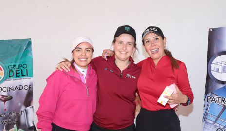  Alessia Mendoza,  Sofi Torres y Vero Robledo.