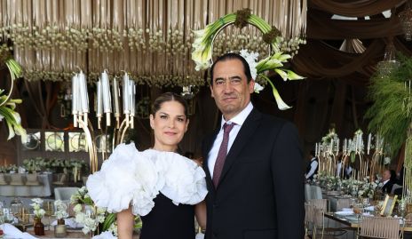  Victoria Canseco  y Guillermo Abud.