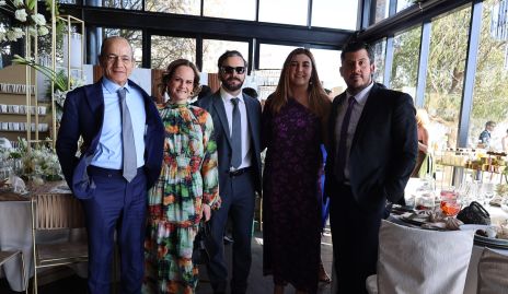 Rocío Gómez, Elías Abud, Luis Mahbub, Ana Gaby Motilla y Héctor Gómez.