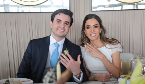  Juan Carlos Arredondo Guevara y Olivia Abud Aradillas ya son esposos.