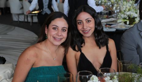 Karime y Rebeca Zamora.