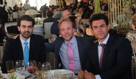  Roberto Abud, Werner Heinze y Mojarra.