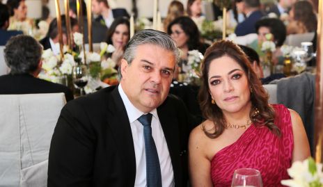  Salomón Dip y Claudia Altamirano.