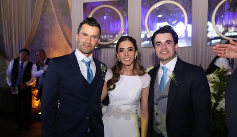  Salim Abud, Olivia Abud y Juan Carlos Arredondo.