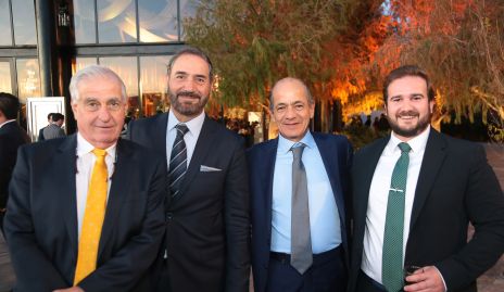  David Dauajare, Luis Mahbub, Elías Abud y Felipe Martin Alba.