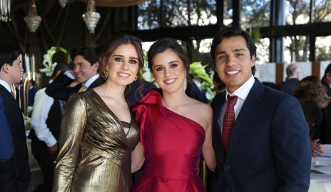  Montse Arredondo, Cristi Arredondo y Heriberto Falcón.