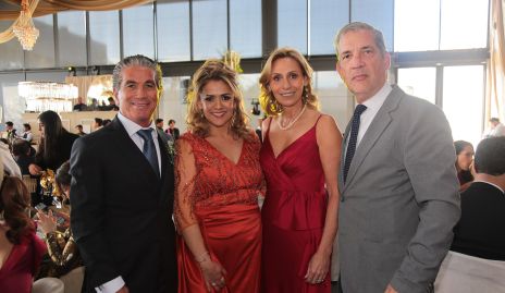  Juan Arredondo, Ludy Guevara, Mónica y Marco Garfias.