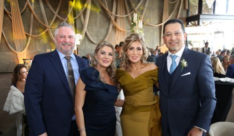  Deman Hersen y Dalila Hersen, Olivia de Abud y Salim Abud.
