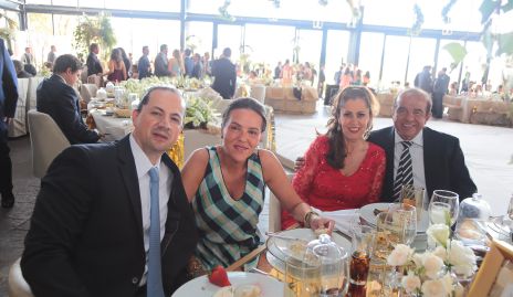 Enrique Abud, Lorena Abud, Tita y Heriberto Abud.
