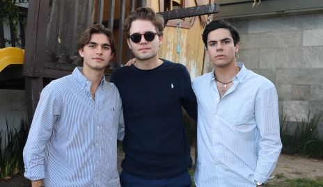  Marcelo Nieto, Nicolás Cué y Sebastián Leos.