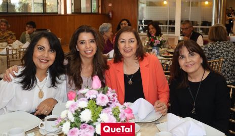  Norma Reyes, Fina Alcocer, Laura Rangel y Patricia Orduña.