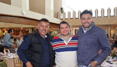  Reynaldo Basilio, Moisés García y Francisco Vázquez.