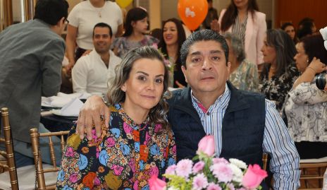  Mónica Portillo y Juan Manuel González.