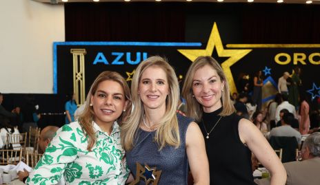  Maribel Torres de Payán, Lisette Montejano y Ale López.