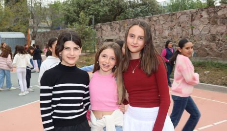  Valentina, María Claudia y Vale.