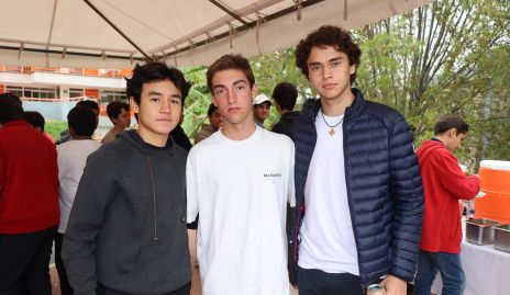  Sergio Torres, Mauricio Pizzuto y Santiago Torre.