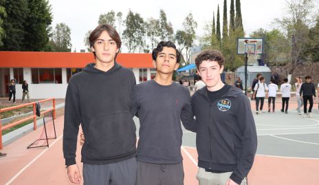  Sebastián Veliz, Mario Veliz y Mario Bárcena.