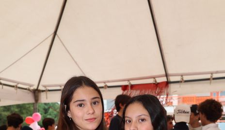  Rafaella Ortiz e Isa Castro.