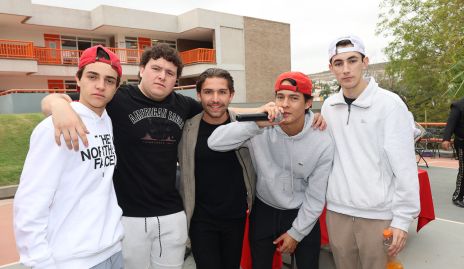  Marcelo Díaz Infante, Emilio Heinze, Daniel Carreras, Franco Sánchez y Juan Carlos Nieto.