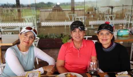  Paty González, Blanca Cantú y Norma Pardo.