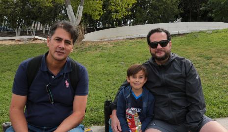  Fernando Arredondo, Santiago Guerra y Pablo Guerra.