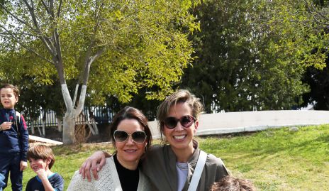  Estefanía Zaldívar, Esteban Becker, Michelle Mendoza y Ale Arredondo.