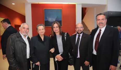  Sergio, Imelda Martínez, Magdalena Elizalde, Miguel Ángel Hernández y Manuel Elizalde.