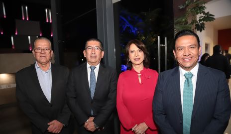  Fernando Chávez, Gerardo Bocard, Imelda Elizalde y José Guadalupe Torres.