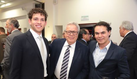  Mario González, Miguel Mendoza y Gerardo Jasso.
