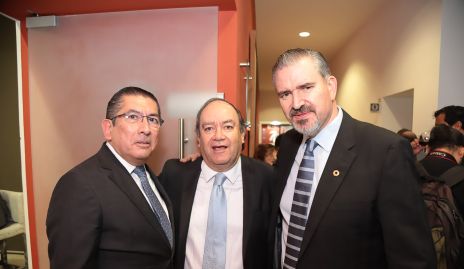  Gerardo Bocard, Enrique Martín del Campo y Mario Güemes.
