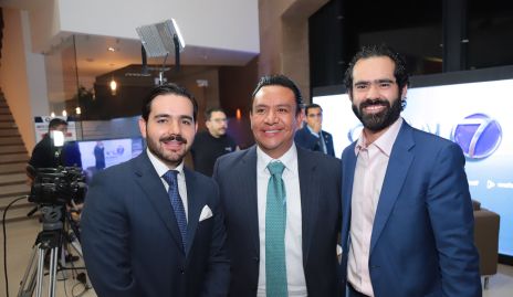  Mauricio Mahbub, José Guadalupe Torres y Néstor Garza.