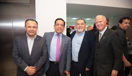  Fernando Díaz de León, Luis Cervantes, Santiago Galván y Bernardo Reynoso.