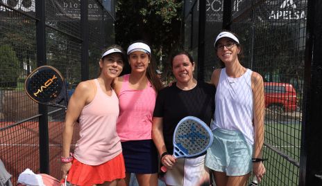  Begoña Martínez, Ale Díaz Infante, Pili Torres y Patsy Dávila.