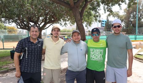  Moisés García, Luis Felipe Lobo, José, Arturo Rocha y Oscar Ortega.