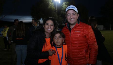  Martha Morales, Javier y Javier Algara.