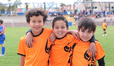  Oscar Estrada, Alonso Franco y Andrés.
