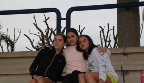  Paula Torres, Rafaella Ortiz y Maya Vázquez.