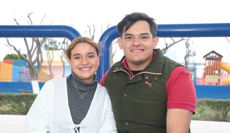  Majo Solorio y Abraham Vázquez.