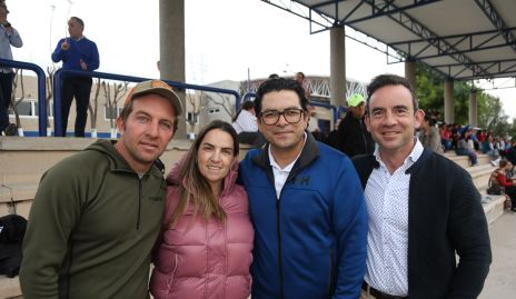  Jorge Hernández, Rocío Muriel, Álvaro Ortiz y Benjamín.