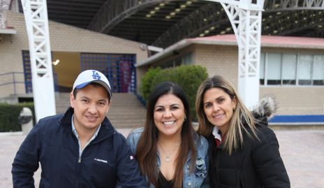  Said Morales, Cristina Martínez, Mateo Morales y Rocío Rocha.