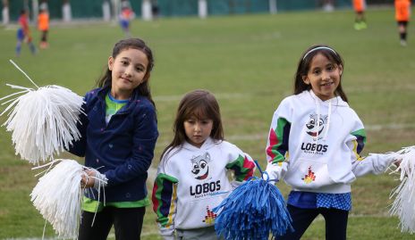  María Flores, Victoria Flores y Victoria Martínez.