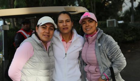  Libet Tirado, Maricela Pérez y Alessia Mendoza.
