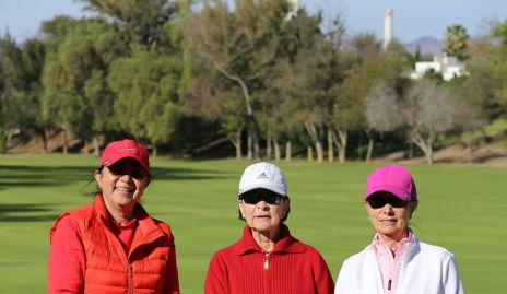  Marcela Rangel, Guillermina Ávila y Coni Villasuso.
