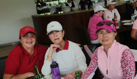  Marcela Rangel, Guillermina Ávila y Cony Villasuso.