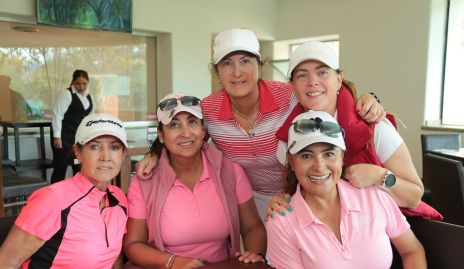  Alma Orozco, Blanca González, Marus Hernández, Silvia Garza y Paty Lara.