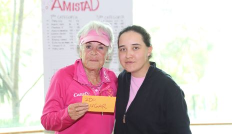  Paty del Peral y Mariana Acebo.