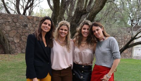  Fer Gómez, Lu López, Sofía López y Melissa Ruiz.