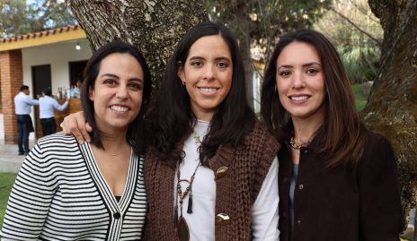  Anaisa Torres, Estefanía Díaz Infante y Maricecy Herrera.